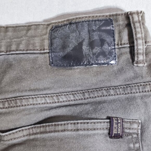 Buffalo jeans Sam slim straight men's size 38X32 grey colour stretch extensible - Picture 5 of 13